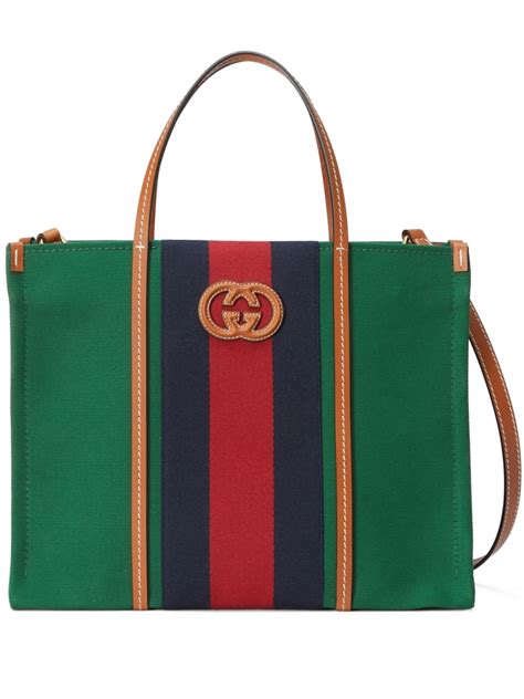 gucci tote with zipper|farfetch gucci tote bags.